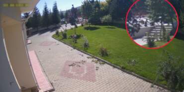 Kırşehir’de Tafik Polisinden Hayat Kurtaran Heimlich Manevrası