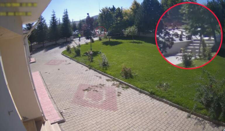 Kırşehir’de Tafik Polisinden Hayat Kurtaran Heimlich Manevrası
