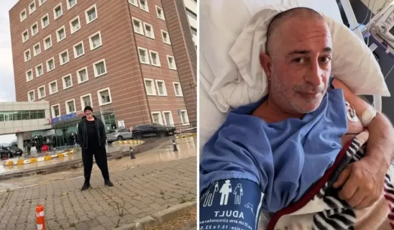 Cem Yılmaz’dan Hastane Önünde Dikkat Çeken Poz: Sağlık Sürecine Esprili Bakış