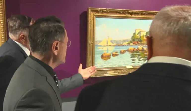 Harita Çiziminden Sanat Eserlerine: Asker Ressamların Türk Dünyasına Uzanan Sanat Sergisi Başkentte Kapılarını Açtı