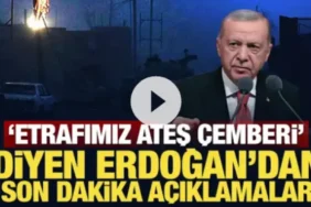 Cumhurbaşkanı Erdoğan’dan Beştepe’de Kritik Açıklamalar: “Etrafımız Ateş Çemberi, Ülkemizin Kılına Zarar Gelmemesi İçin Çalışıyoruz”