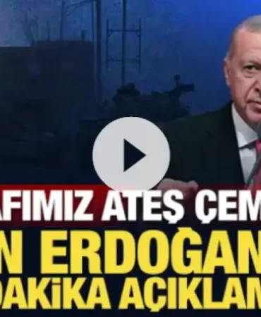 Cumhurbaşkanı Erdoğan’dan Beştepe’de Kritik Açıklamalar: “Etrafımız Ateş Çemberi, Ülkemizin Kılına Zarar Gelmemesi İçin Çalışıyoruz”