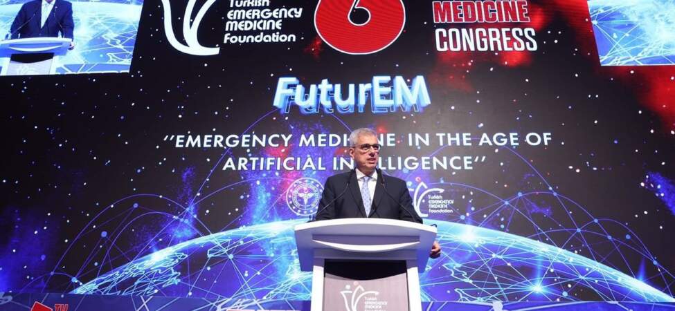 Bakan Memişoğlu 6. Uluslararası Acil Tıp Kongresi’nin Açılışına Katıldı