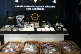 Ankara’da Narkotik Operasyonu: 614 Bin 330 Adet Sentetik Ecza Ele Geçirildi