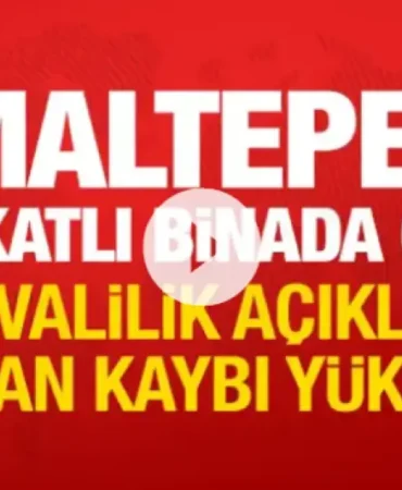 İstanbul Maltepe’de 7 Katlı Bina Çöktü: Valilikten Son Dakika Açıklaması