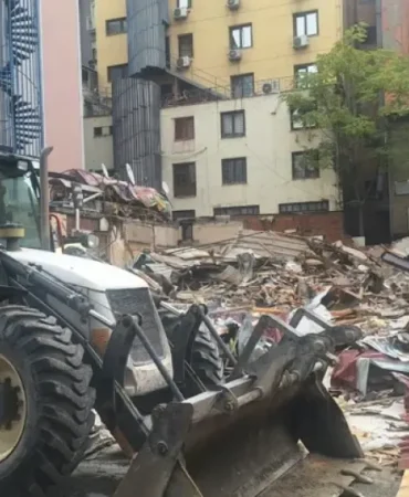 Ankara Ulus’ta Asayiş ve Güvenlik Gerekçesiyle Yıkım