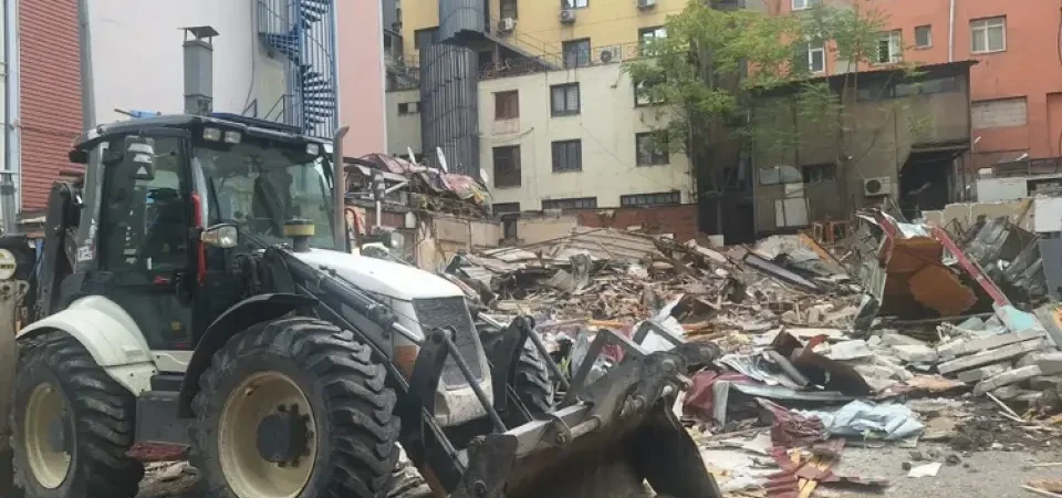Ankara Ulus’ta Asayiş ve Güvenlik Gerekçesiyle Yıkım