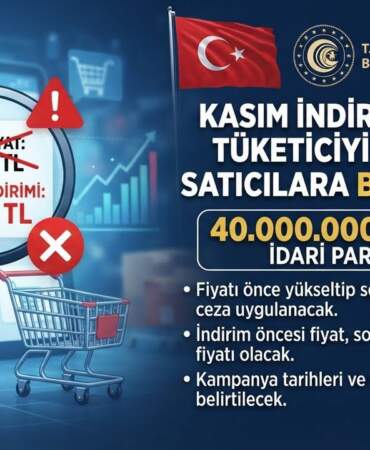 Kasım İndirimlerine Ticaret Bakanlığı’ndan Sıkı Takip