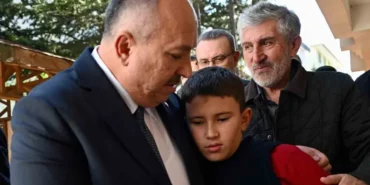 Emniyet Genel Müdürü Ali Fidan’dan Şehit Polis Ahmet Türkoğlu’nun Ailesine Taziye Ziyareti
