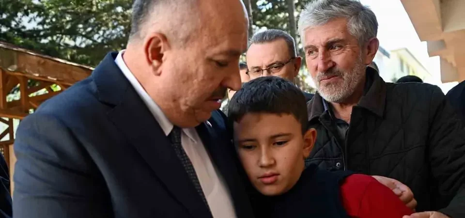 Emniyet Genel Müdürü Ali Fidan’dan Şehit Polis Ahmet Türkoğlu’nun Ailesine Taziye Ziyareti