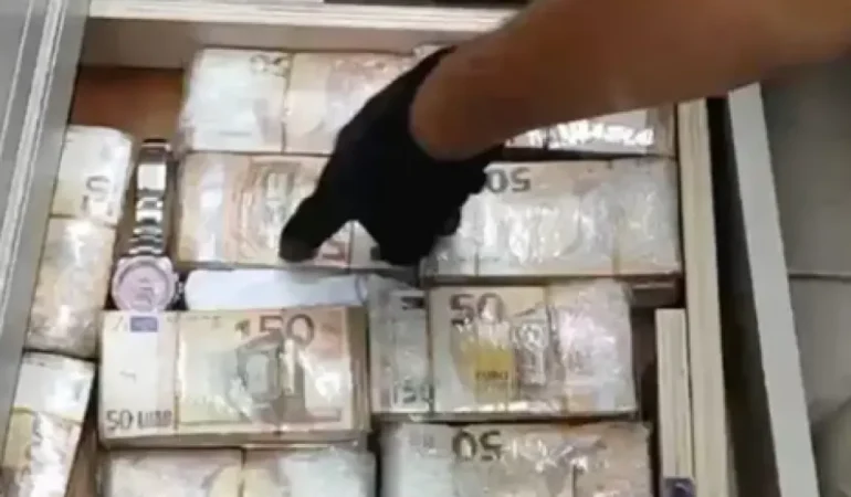 İstanbul’da Şafak Operasyonu: Fayansların Altına Gizlenmiş Milyonlar Kovalarla Taşındı