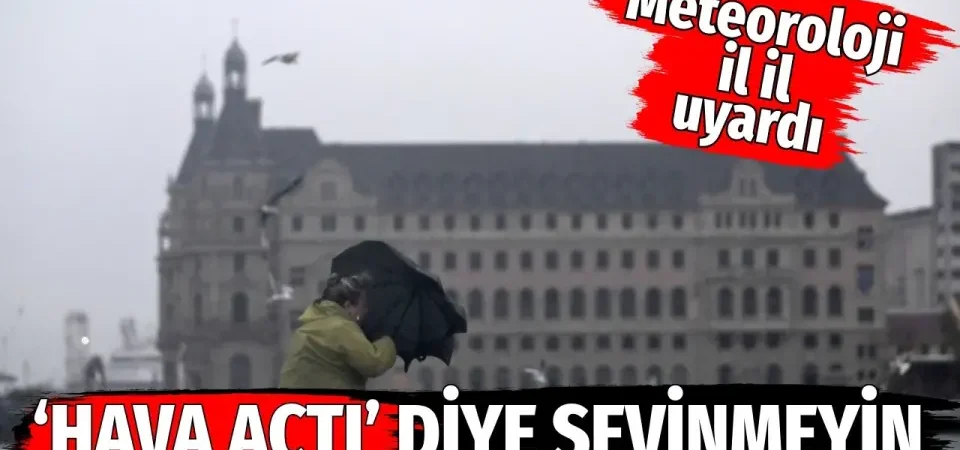 Meteoroloji’den Yeni Hafta Uyarısı: “Hava Açtı” Diye Sevinmeyin, Fırtına ve Sağanak Geliyor