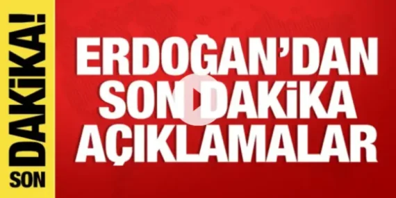 Cumhurbaşkanı Erdoğan’dan Kabine Toplantısı Sonrası Kritik Açıklamalar