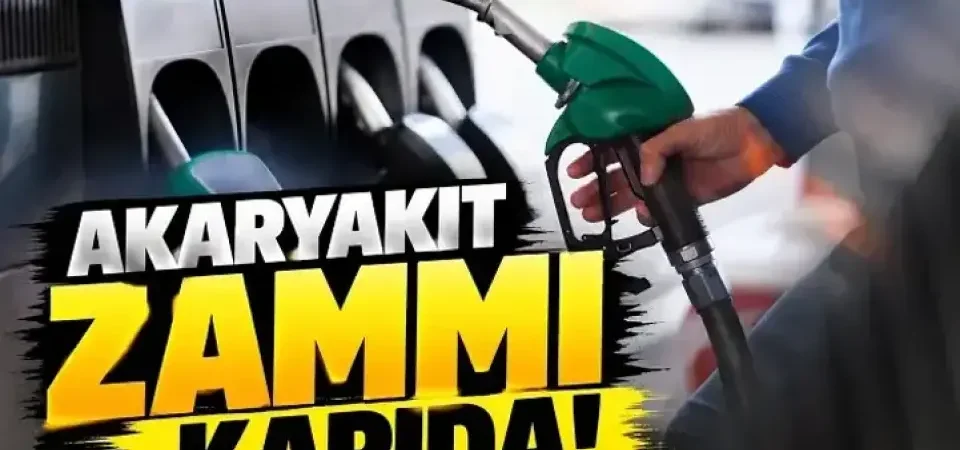 Akaryakıt Piyasasında Son Durum: Motorine Gelen Zammın Ardından Fiyatlar Güncellendi