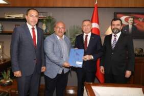 Fuat Oktay, TİGAD Heyetini Meclis’te Kabul Etti