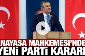 Anayasa Mahkemesi’nden Yeni Partiye 1 Aylık Süre: Eksikliklerin Giderilmesi İstendi